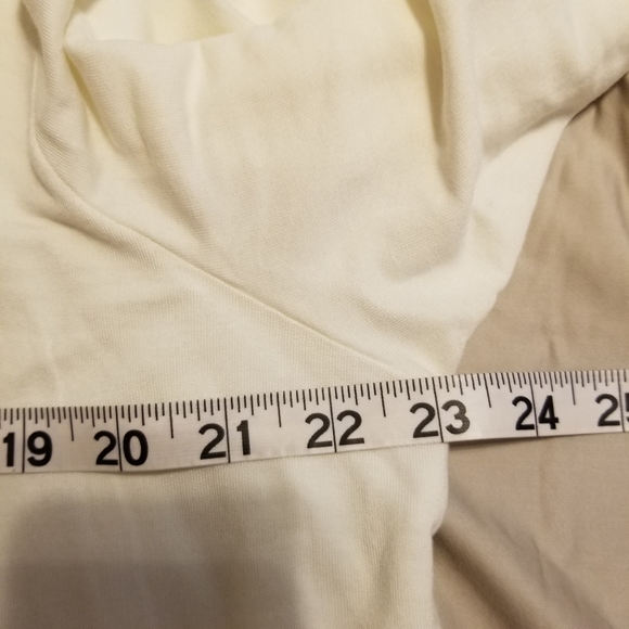 Caralyn Mirand The Drop Ivory Puff Long Sleeve Top NWT - Picture 12 of 13